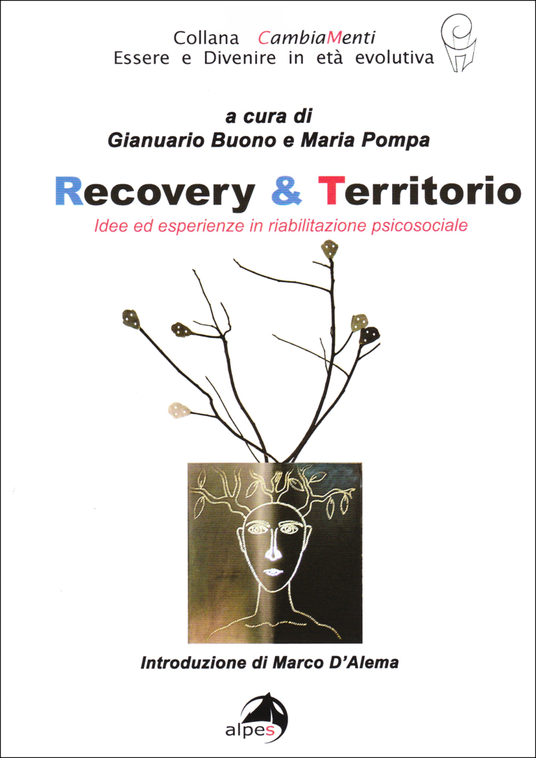 Copertina del volume "Recovery & Territorio.  Idee ed esperienze in riabilitazione psicosociale"